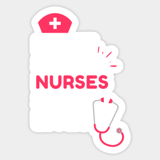 Night Shift Nurse Rules Sticker